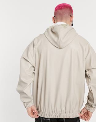 cream oversized hoodie