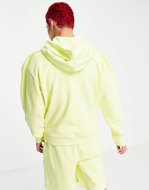 Yellow discount hoodie asos