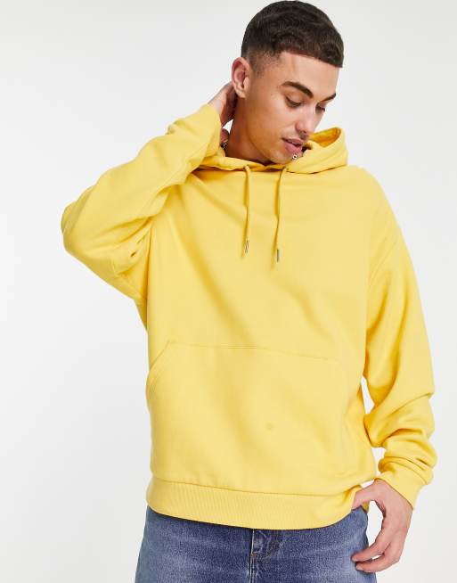 Asos yellow cheap hoodie