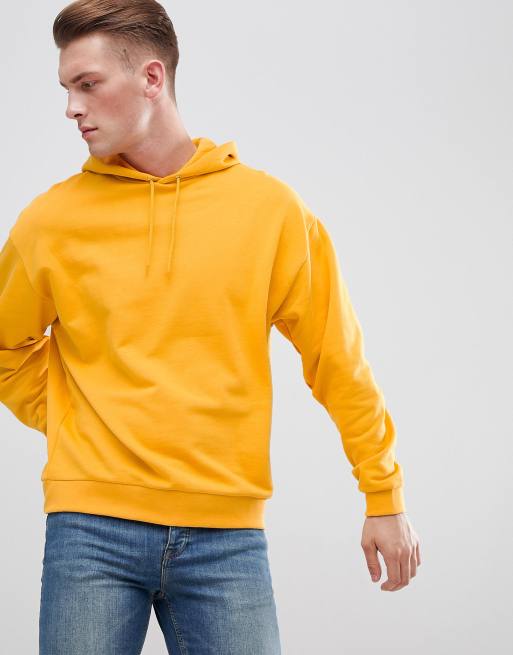 Yellow cheap hoodie asos