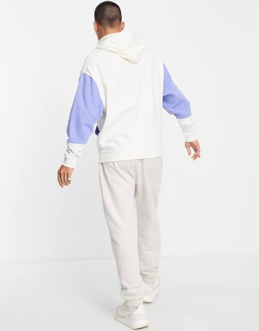 ASOS DESIGN - Oversized hoodie met kleurvlakken en college-print, 3 van 4