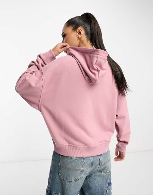 Asos pink hoodie online