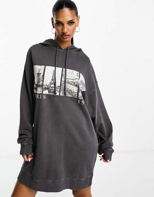 Oversized hoodie 2024 sweater dress