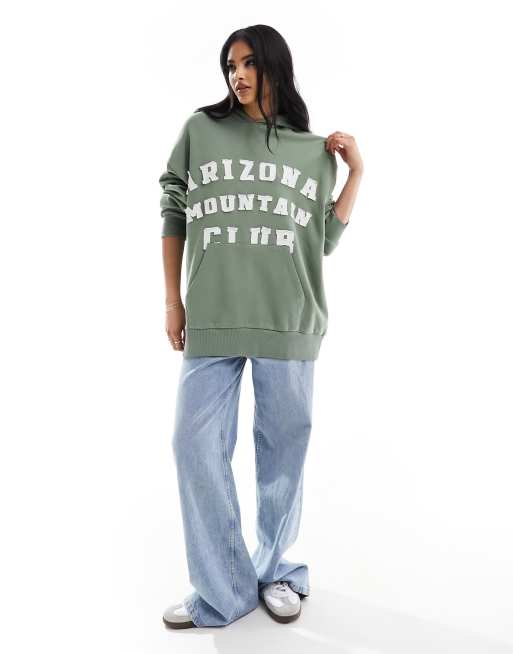 Arizona cheapest Khaki Pullover Crewneck Jumper