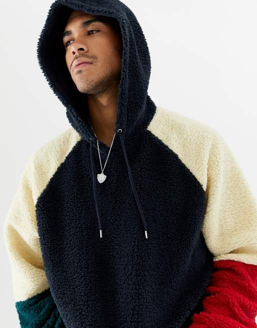 Teddy hoodie asos sales