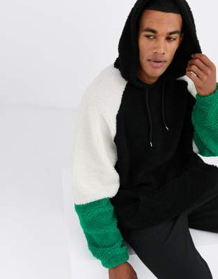 teddy bear hoodie asos