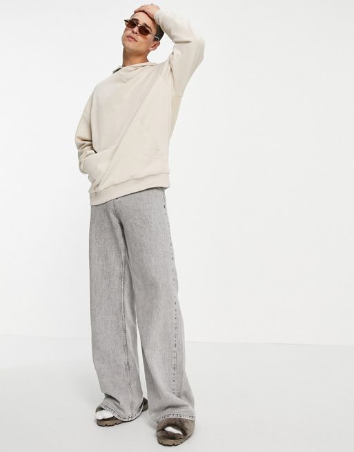 ASOS DESIGN organic tracksuit with oversized hoodie & oversized