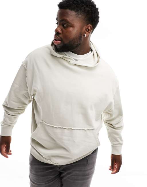 Asos beige outlet hoodie