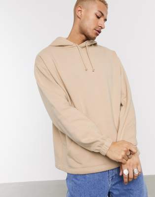 asos beige hoodie