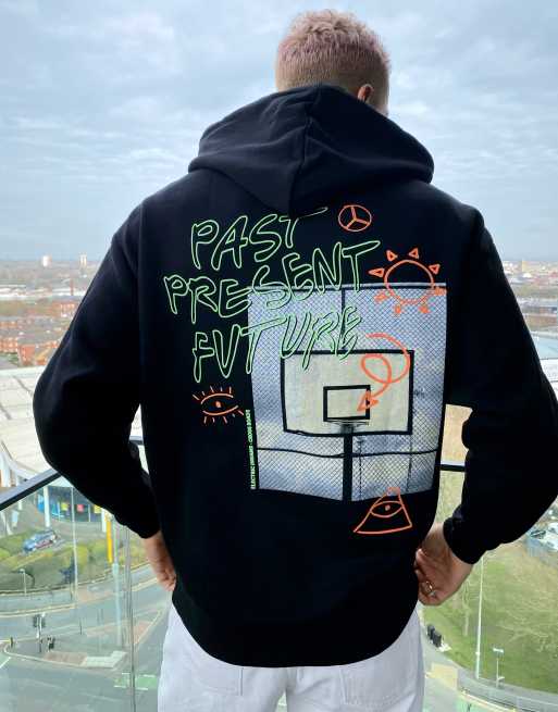 Back best sale design hoodie