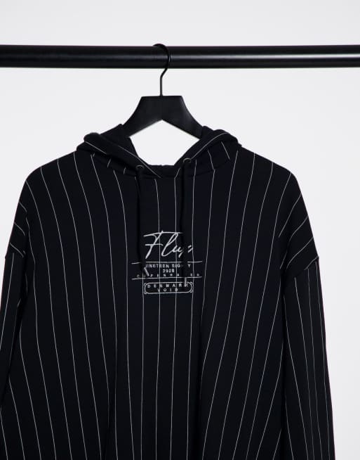 ASOS DESIGN co-ord oversized tracksuit with stripes and embroidery, 2 of 3