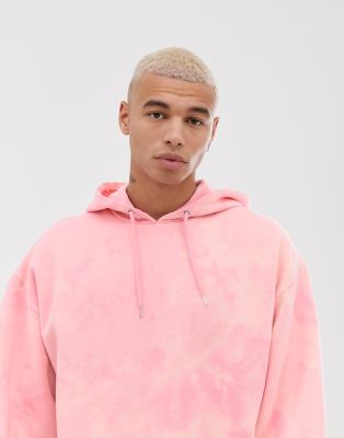 pastel pink oversized hoodie
