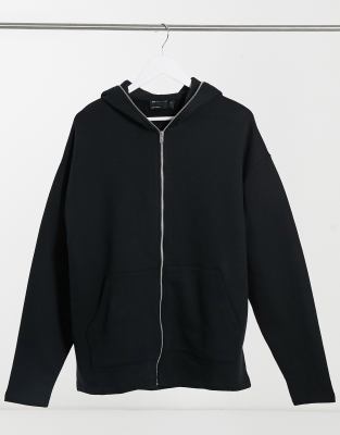 asos zip hoodie
