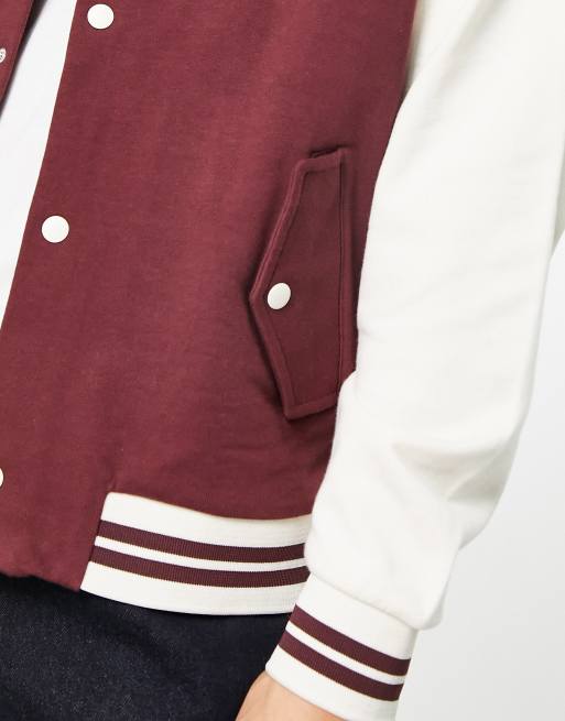 ASOS Varsity Jackets & Overshirts Plus Size Fashion for Men