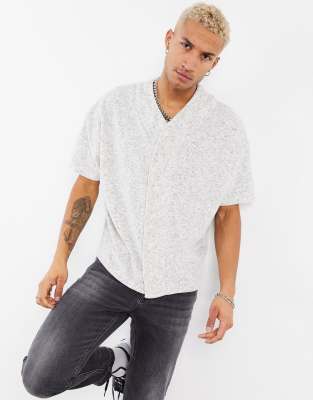 oversized baseball shirt