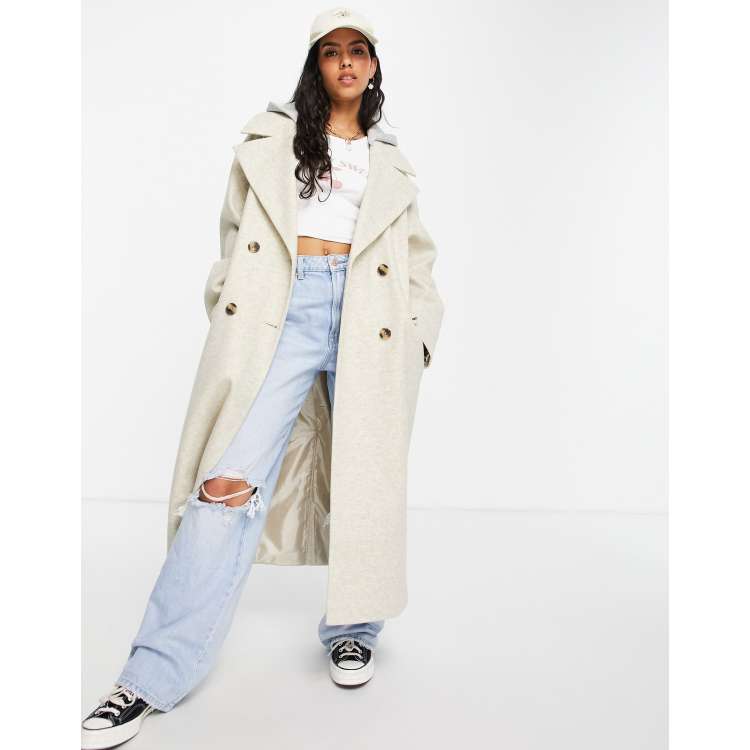 Asos on sale hooded coat