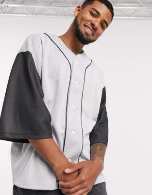 oversized jersey shirt