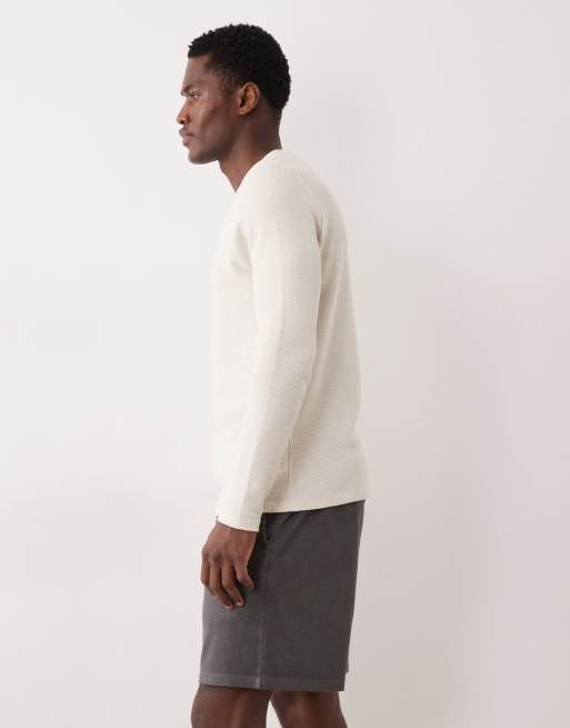 ASOS DESIGN oversized jersey short met achterzak in antracietgrijs, 3 van 5