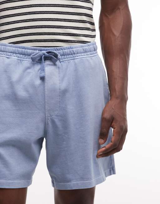 ASOS DESIGN oversized jersey short met achterzak in blauw, 5 van 9