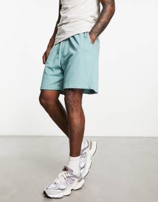 ASOS DESIGN ASOS DESIGN oversized jersey shorts in blue