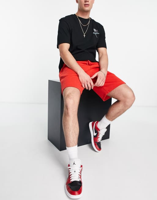 Red 2024 jersey shorts
