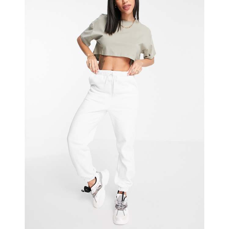 Asos white hot sale joggers