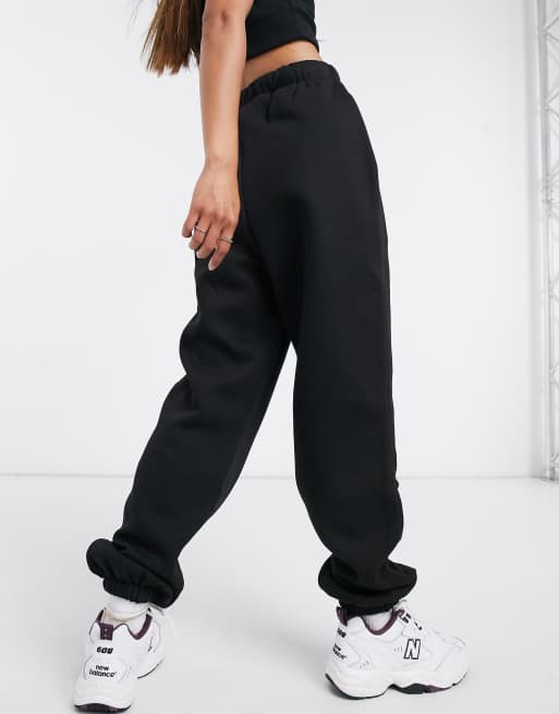 Black best sale oversized jogger