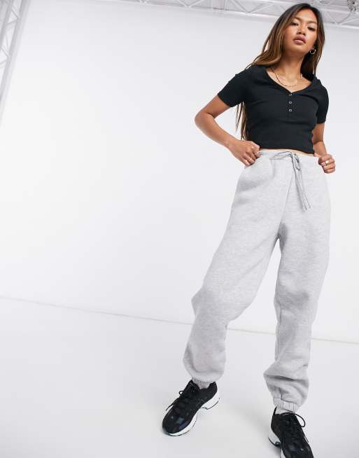 ASOS DESIGN - Pantalon de jogging oversize en polaire