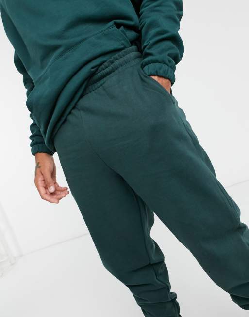 Asos green outlet joggers