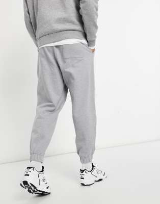 mens grey oversized joggers