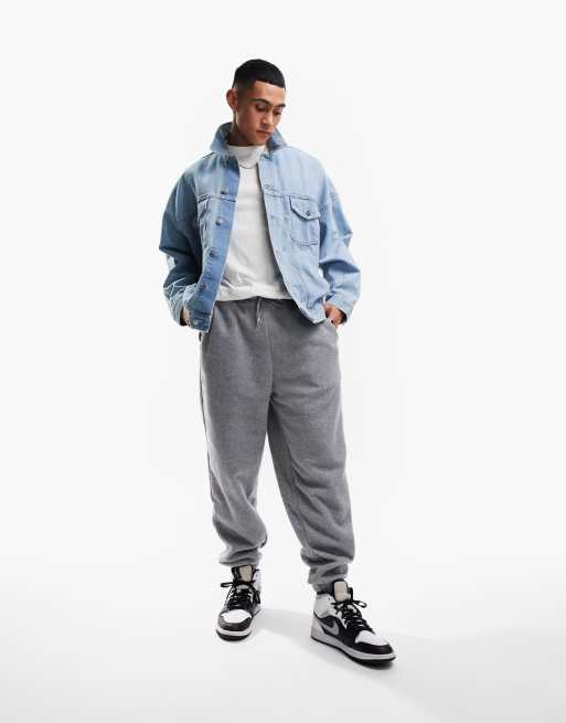 ASOS DESIGN jogger with graphics and reflective print