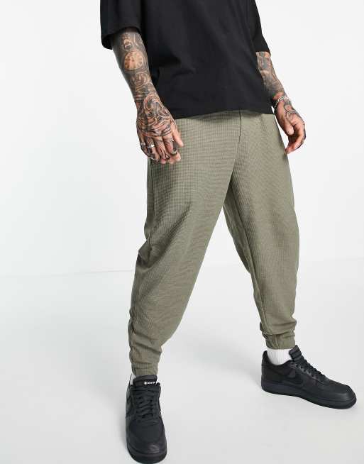 Asos discount waffle joggers