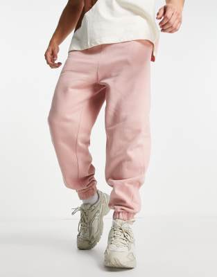 ASOS DESIGN oversized joggers in washed pink - ASOS Price Checker