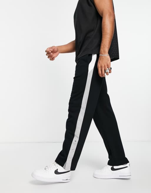 Side panel joggers mens sale