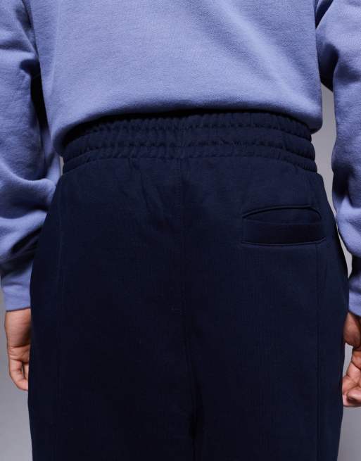 ASOS DESIGN - Oversized joggingbroek in marineblauw, 4 van 5