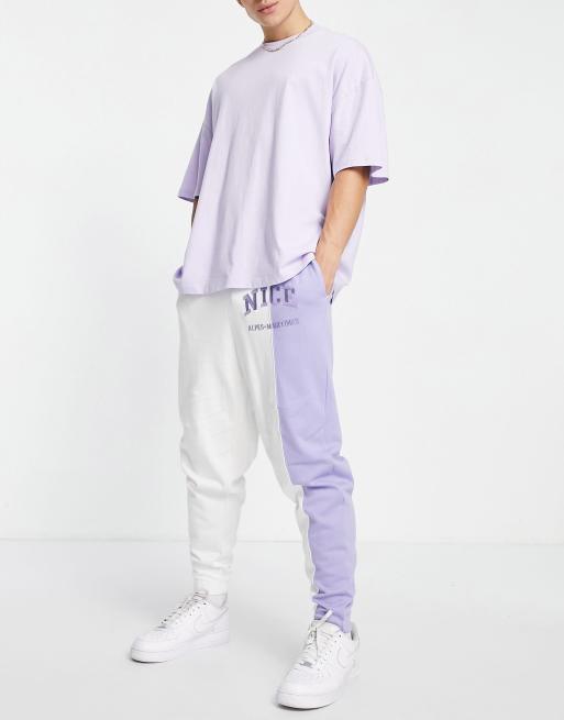 ASOS DESIGN - Blokfarvet oversized sæt med sweatshirt og joggingbukser byprint, 3 af 3