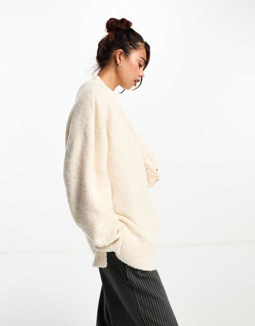 Cream baggy outlet jumper