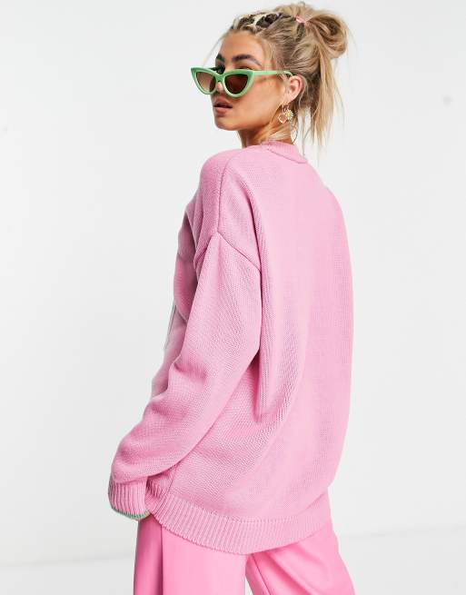 Asos pink cheap jumper