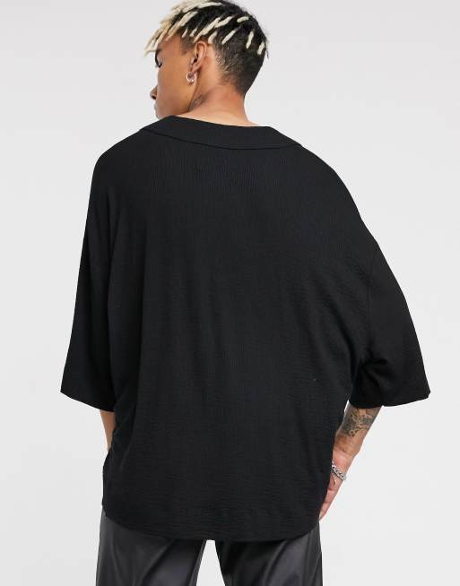 Asos black outlet kaftan