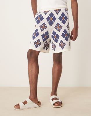 Asos Design Oversized Knit Shorts
