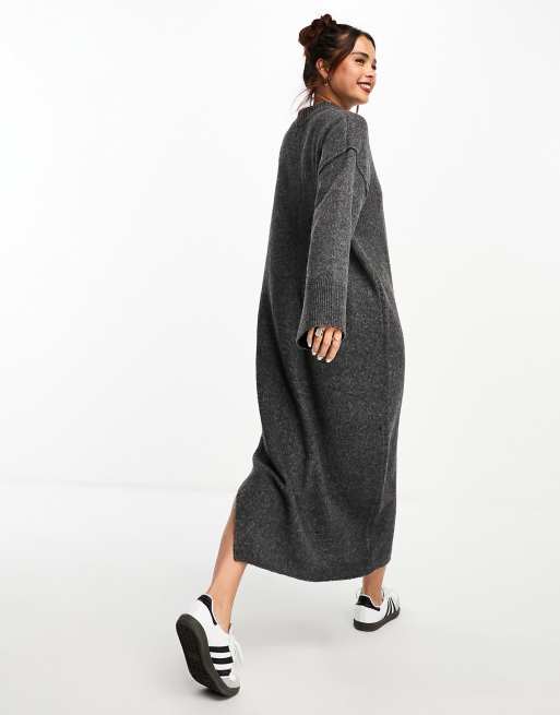 Oversized crew hot sale neck dress