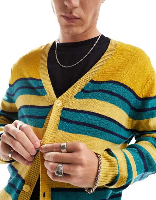 Asos shop mustard cardigan