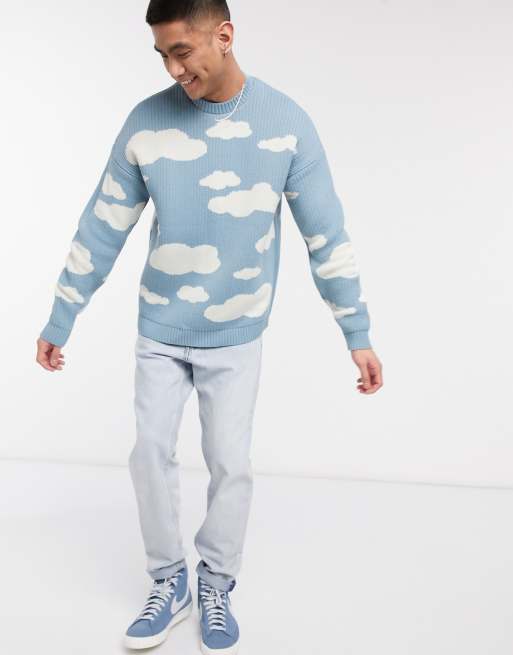 Unisex Knitted Cloud Sweater - Inspire Uplift