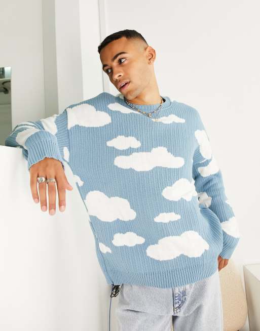 Cloud 2024 print sweater