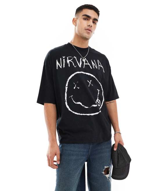 Nirvana t shirt asos best sale