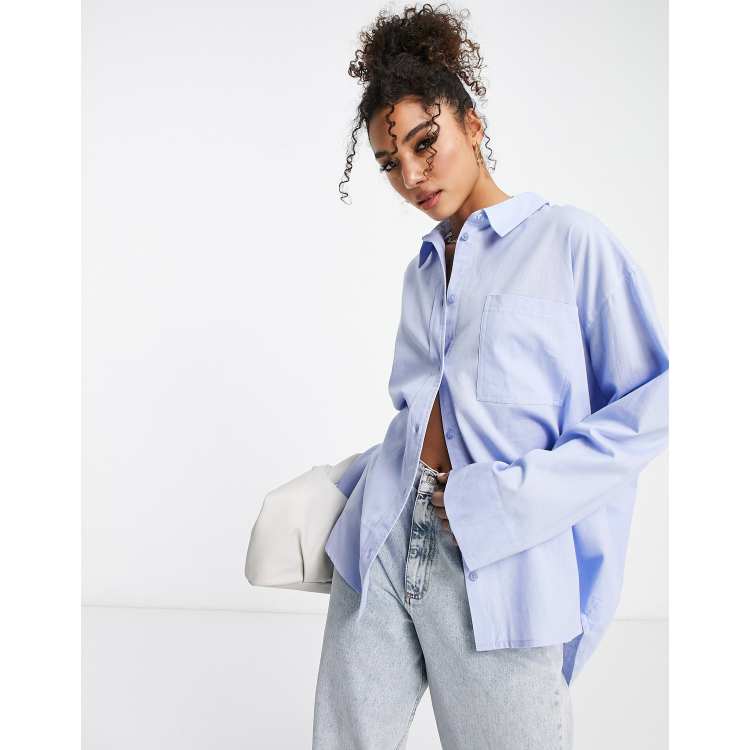 Asos linen shirt women's clearance