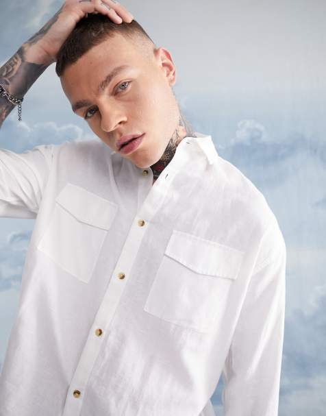 Chemise blanche 2025 homme asos