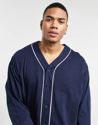 long sleeve under baseball jersey