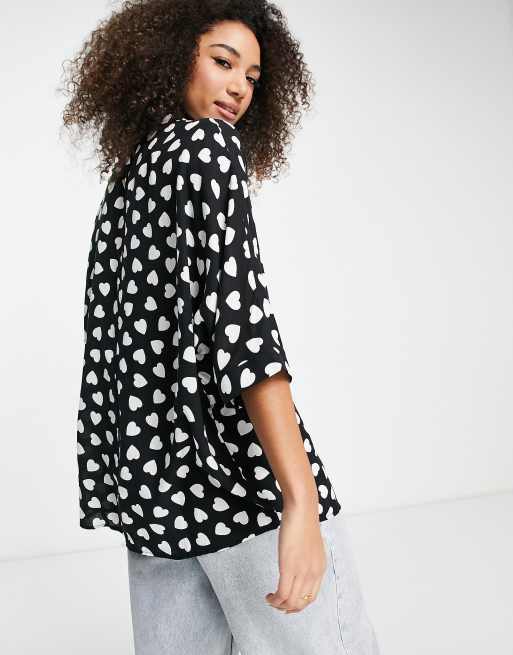 Heart polka hot sale dot shirt