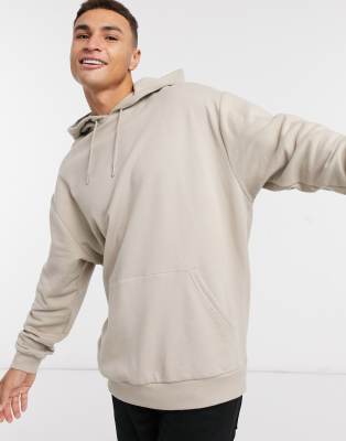 asos oversized longline hoodie